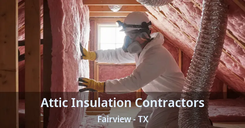 Attic Insulation Contractors Fairview - TX