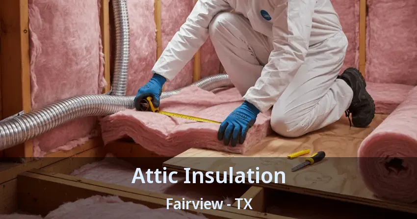 Attic Insulation Fairview - TX