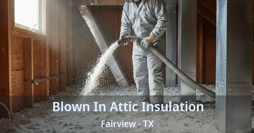 Blown In Attic Insulation Fairview - TX Blown In Attic Insulation Fairview - TX