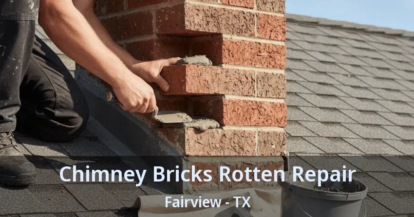 Chimney Bricks Rotten Repair Fairview - TX