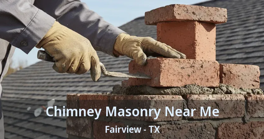 Chimney Masonry Near Me Fairview - TX