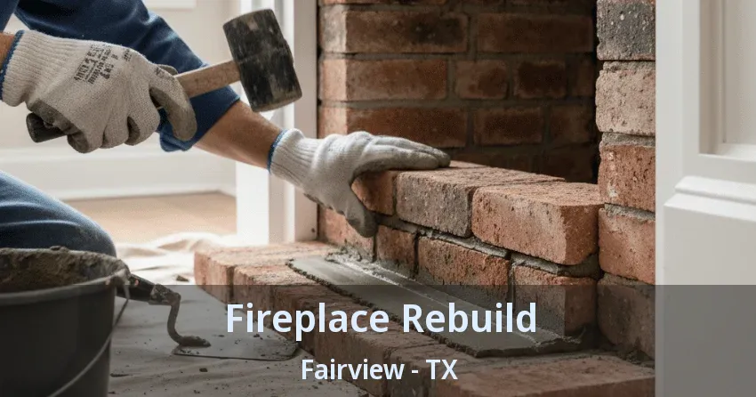 Fireplace Rebuild Fairview - TX