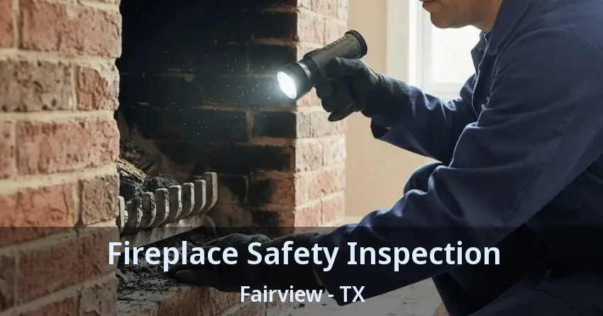 Fireplace Safety Inspection Fairview - TX