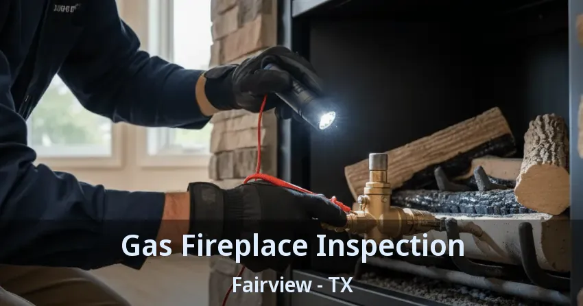 Gas Fireplace Inspection Fairview - TX