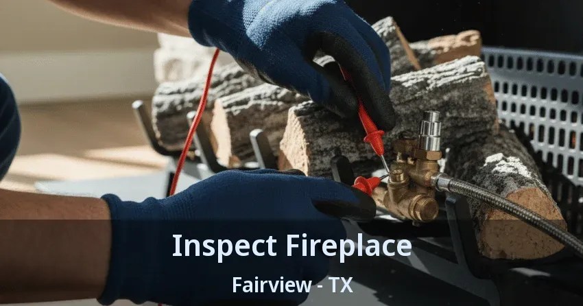 Inspect Fireplace Fairview - TX