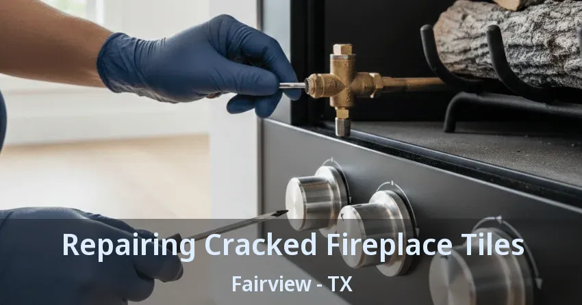 Repairing Cracked Fireplace Tiles Fairview - TX